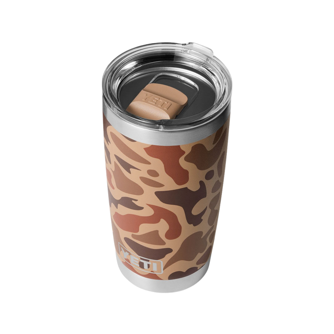 Yeti Rambler 20oz Wetlands Camo