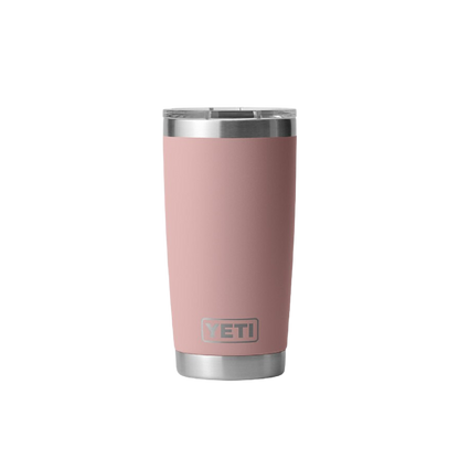 Yeti Rambler 20oz Sandstone Pink Tumbler