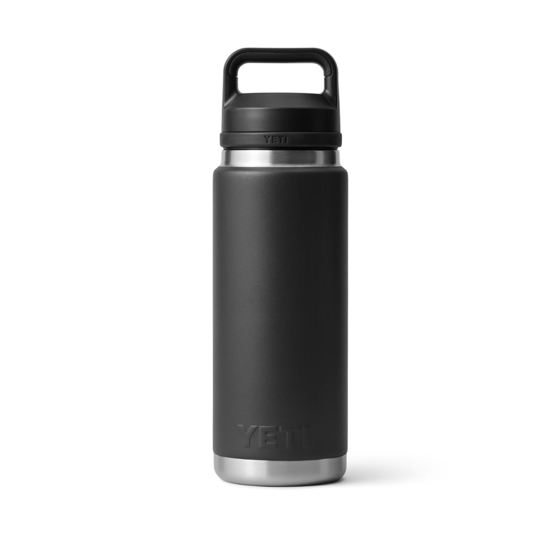 Yeti Rambler 26oz Black Water Bottle