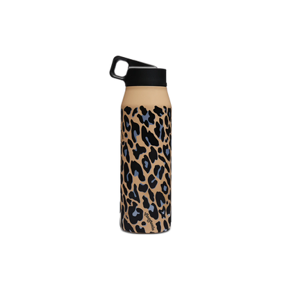 Consuela 32oz Wide Mouth Blue Jag Straw Lid Bottle