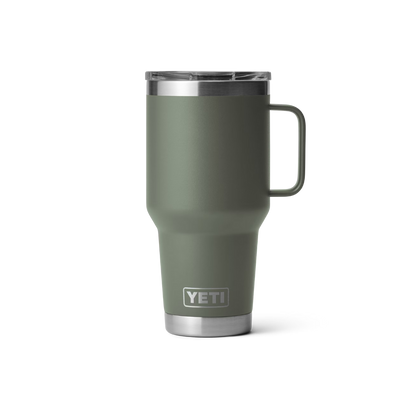 Yeti Rambler 30oz Camp Green Travel Mug