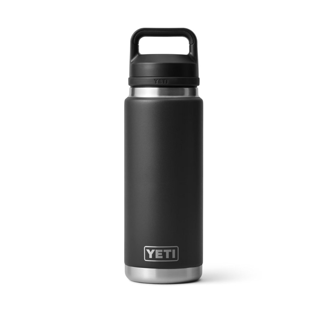 Yeti Rambler 26oz Black Water Bottle