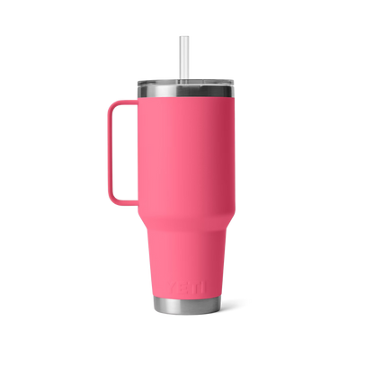 Yeti Rambler 42oz Tropical Pink Straw Mug