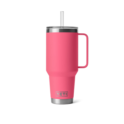 Yeti Rambler 42oz Tropical Pink Straw Mug