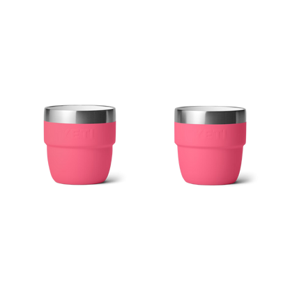 Yeti Rambler 4oz Tropical Pink Stackable Cups