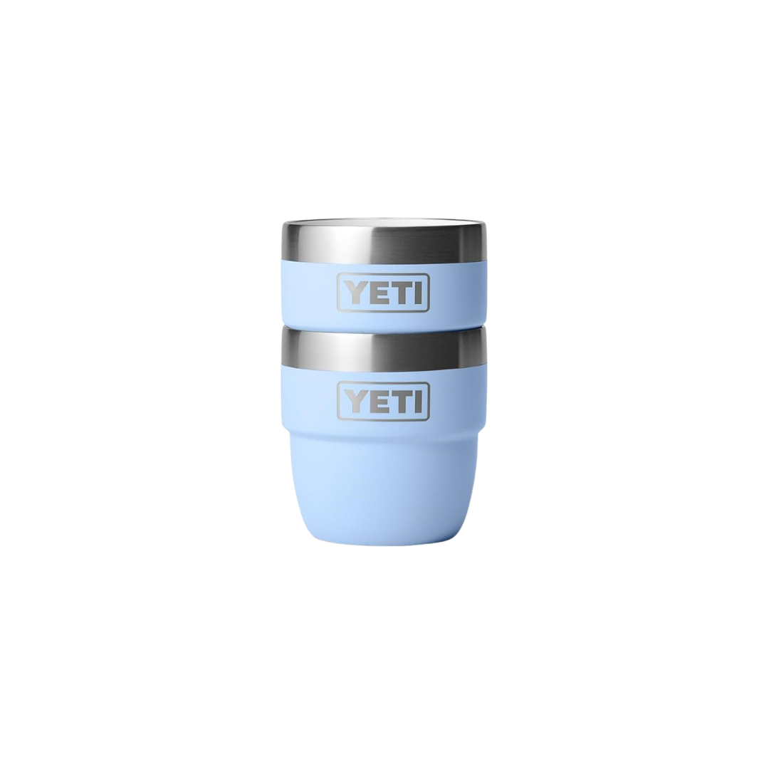 Yeti Unisex Rambler 4oz Big Sky Blue Stackable Cups