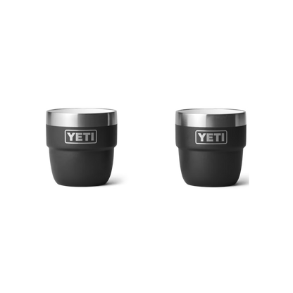 Yeti Unisex Rambler 4 Oz Black Stackable Cups
