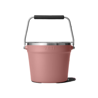 Yeti Rambler Beverage Sandstone Pink Bucket