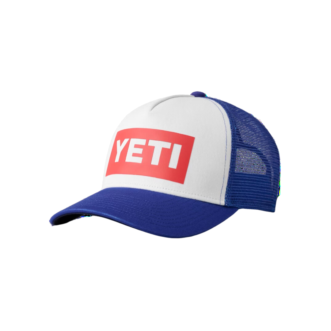 Yeti Men's Limited Edition Stamp Pro Trucker Blue Cap