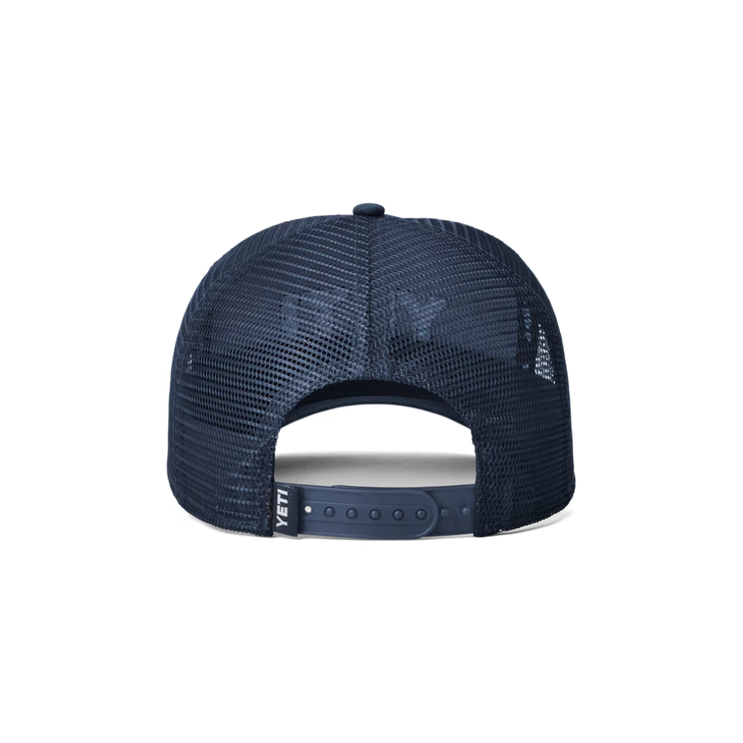 Yeti Men's Star Badge Pro Trucker Blue Cap