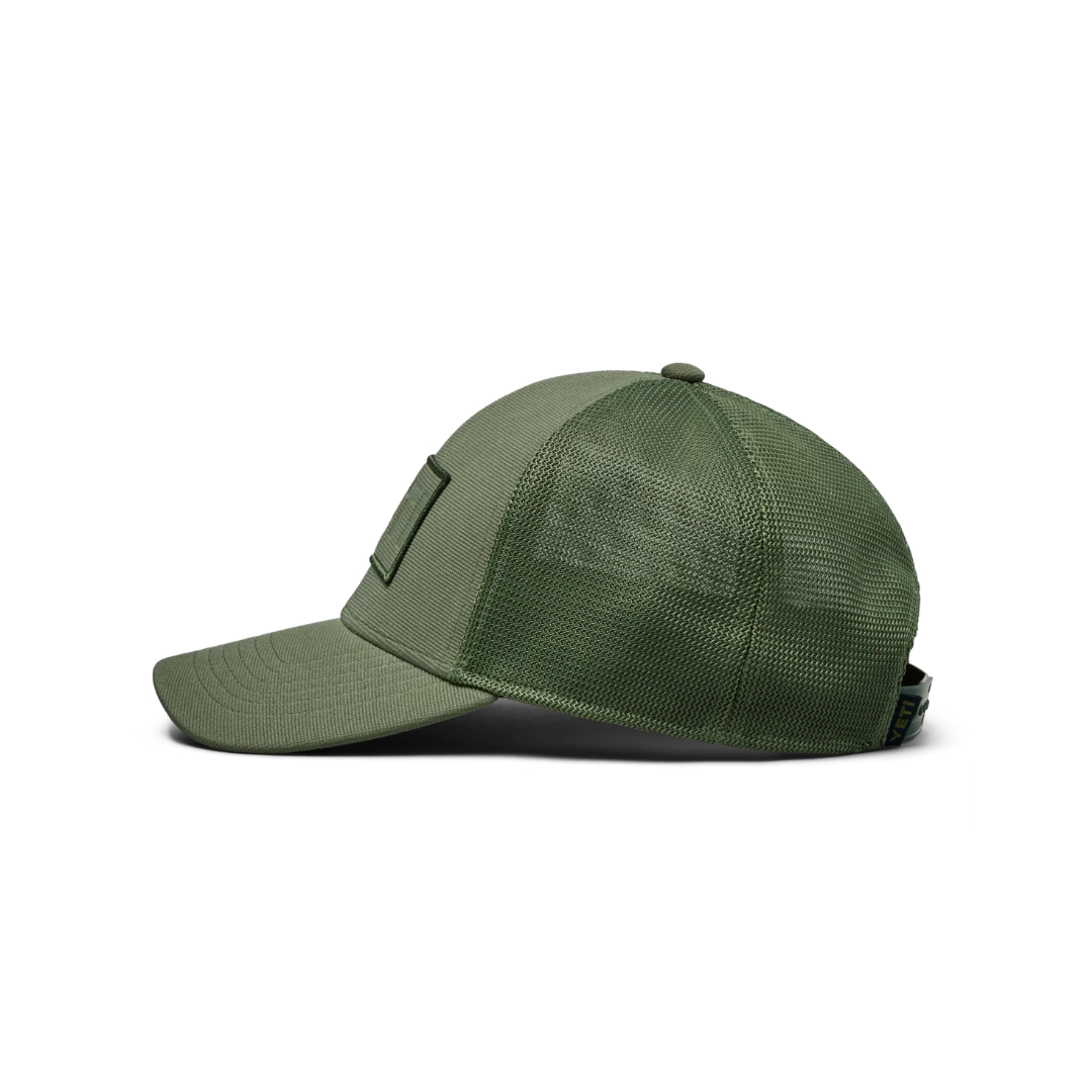 Yeti Men's Logo Patch Low Pro Trucker Olive Cap
