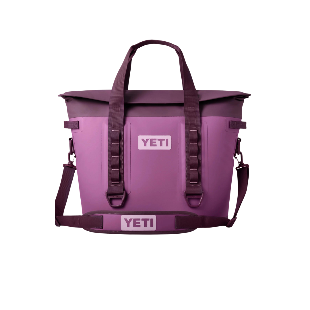 yeti bag purple Camino Zip 18L Carryall Tote Pace Purple/Blue Engineered with food safe materials Yeti Hopper M30 Nordic Purple