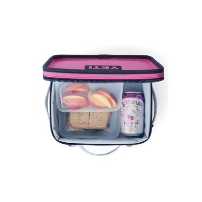 Yeti Daytrip Wildflower Fuchsia Navy Lunch Box