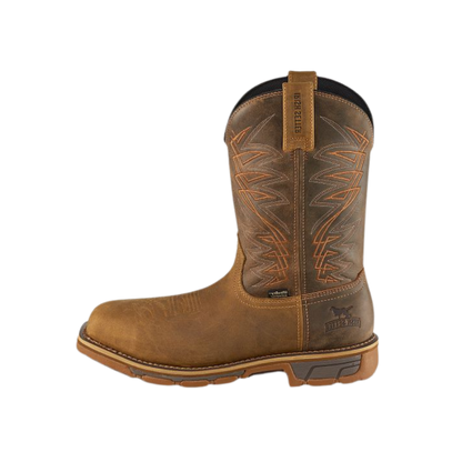 Red Wing Men’s Marshall Steel Toe Waterproof Brown Boots