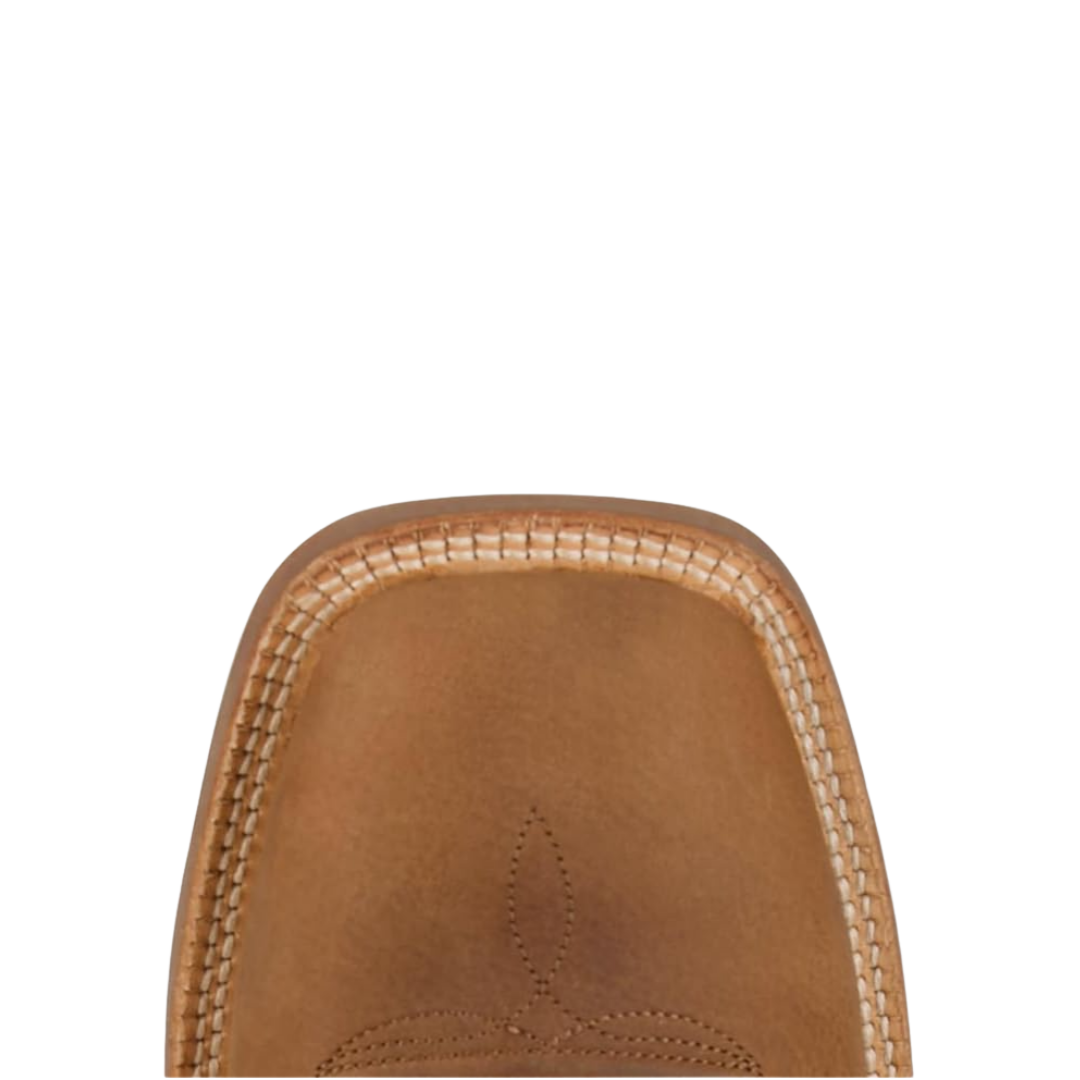 Justin Men's Rustle Premium Leather Brown Boots