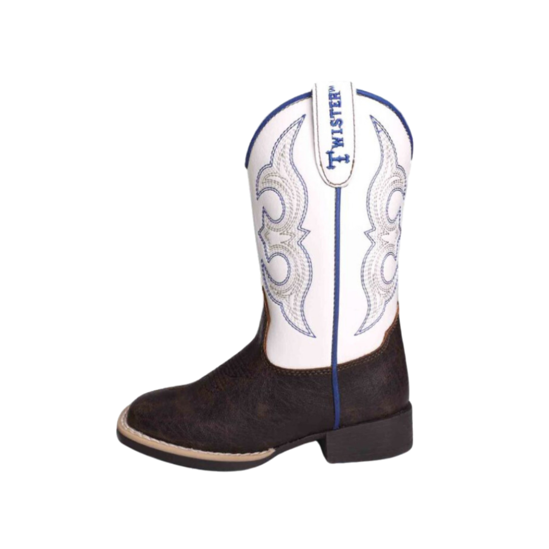 Twister Toddler Boy's Joshua Western Brown Boots