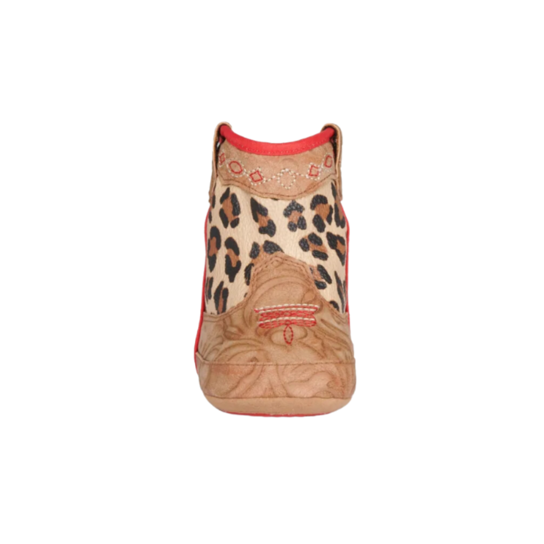 Twister Infant Unisex Avery Baby Bucket Leopard Brown Boots
