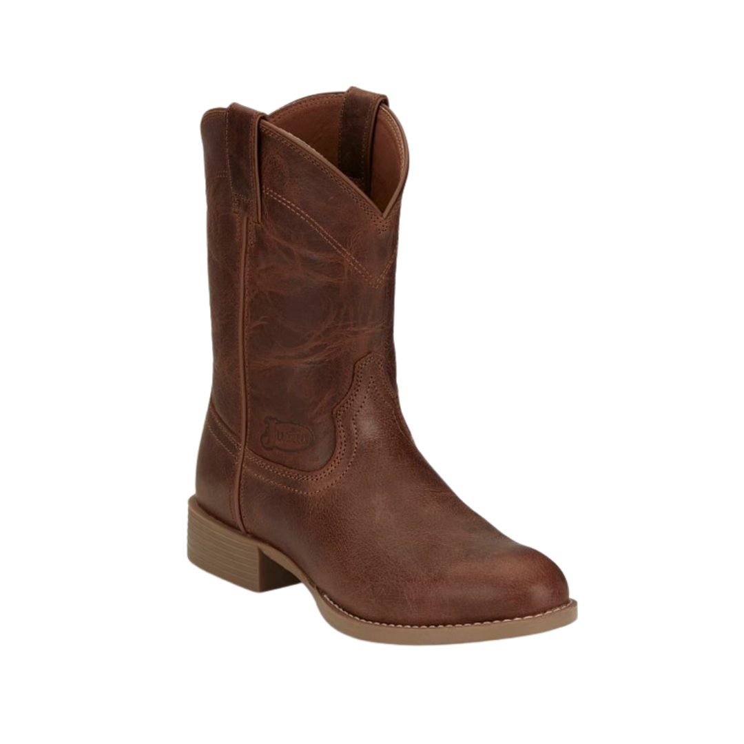 Justin Men's Kilgore Hickory Roper Brown Boots