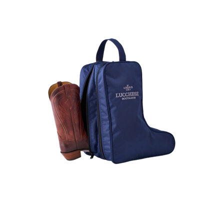Lucchese Water Resistant Nylon Blue Boot Bag