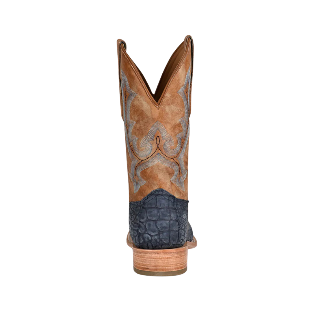 Corral Men's Alligator Embroidery Woven Blue Boots