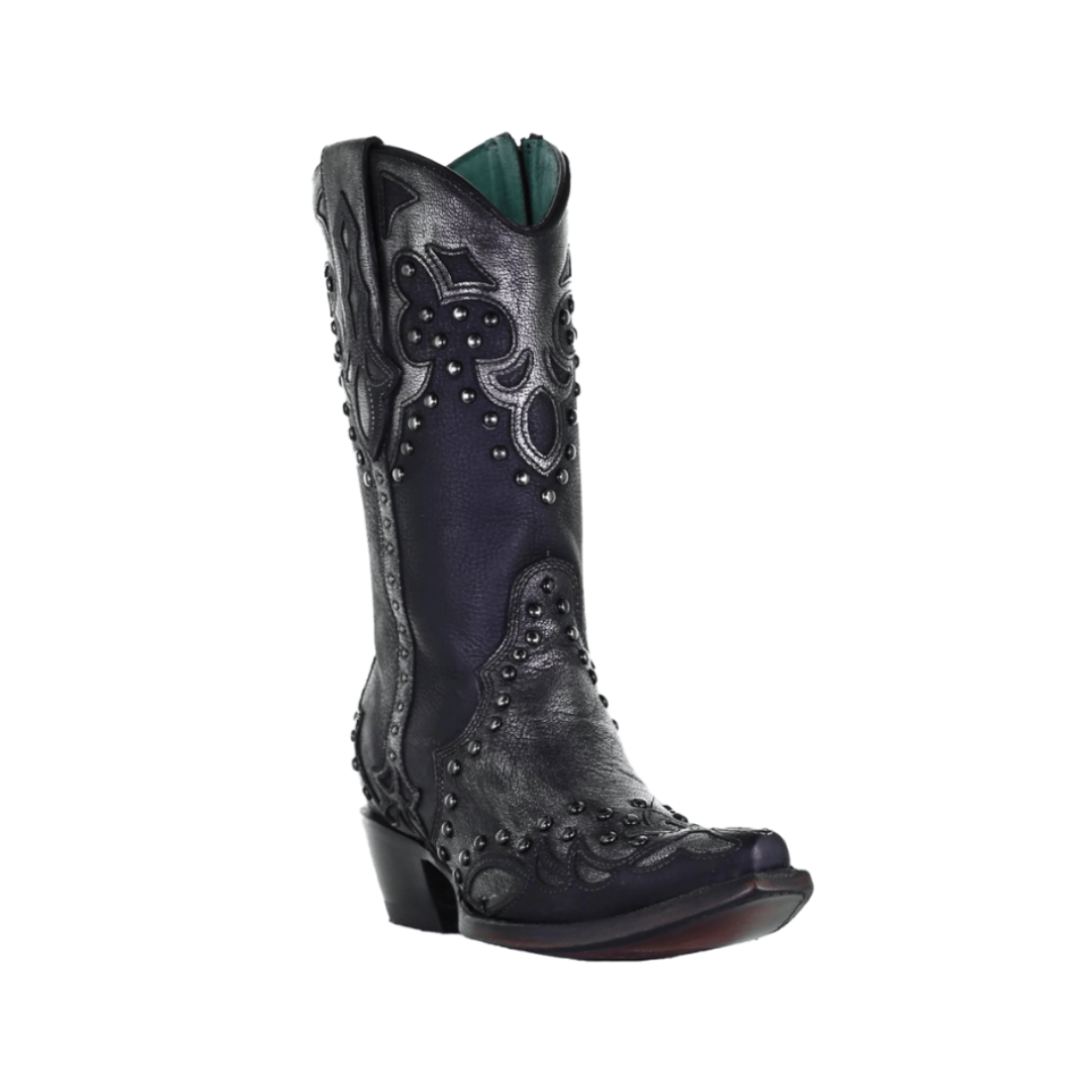 Corral Women's Embroidery Black Boots