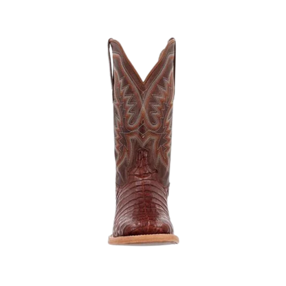 Rocky Boot Unisex Durango Collection Caiman Belly Western Cognac And Cigar Boots