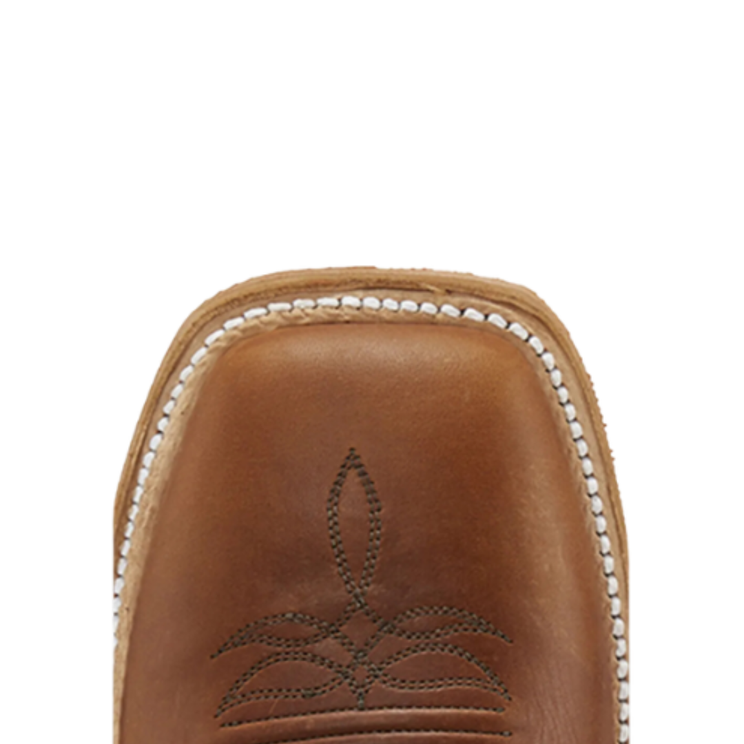 Justin Men's Tenby Leather Chocolate Boots
