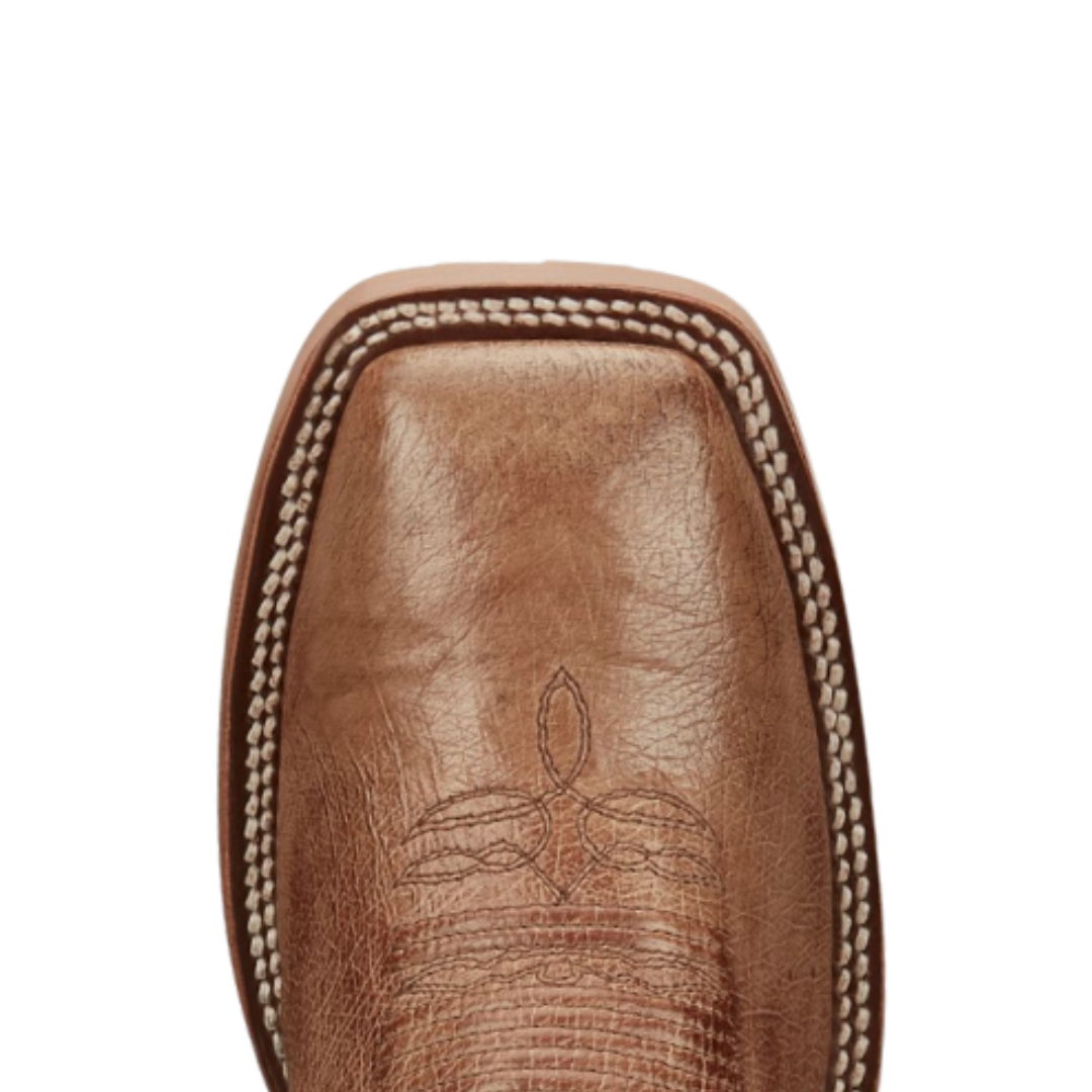 Justin Men's Breck Smooth Ostrich Tan Boots