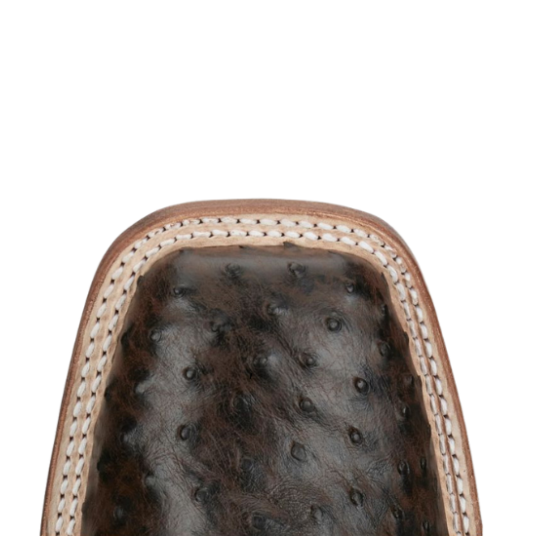 Tony Lama Men's Sienna Exotic Full Quill Brown Boots