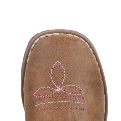 Smoky Mountain Toddler Girl's Autry Western Pink Boots