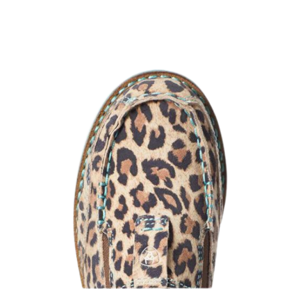 Ariat Youth Girl's Cheetah Cruisers Turquoise Shoes