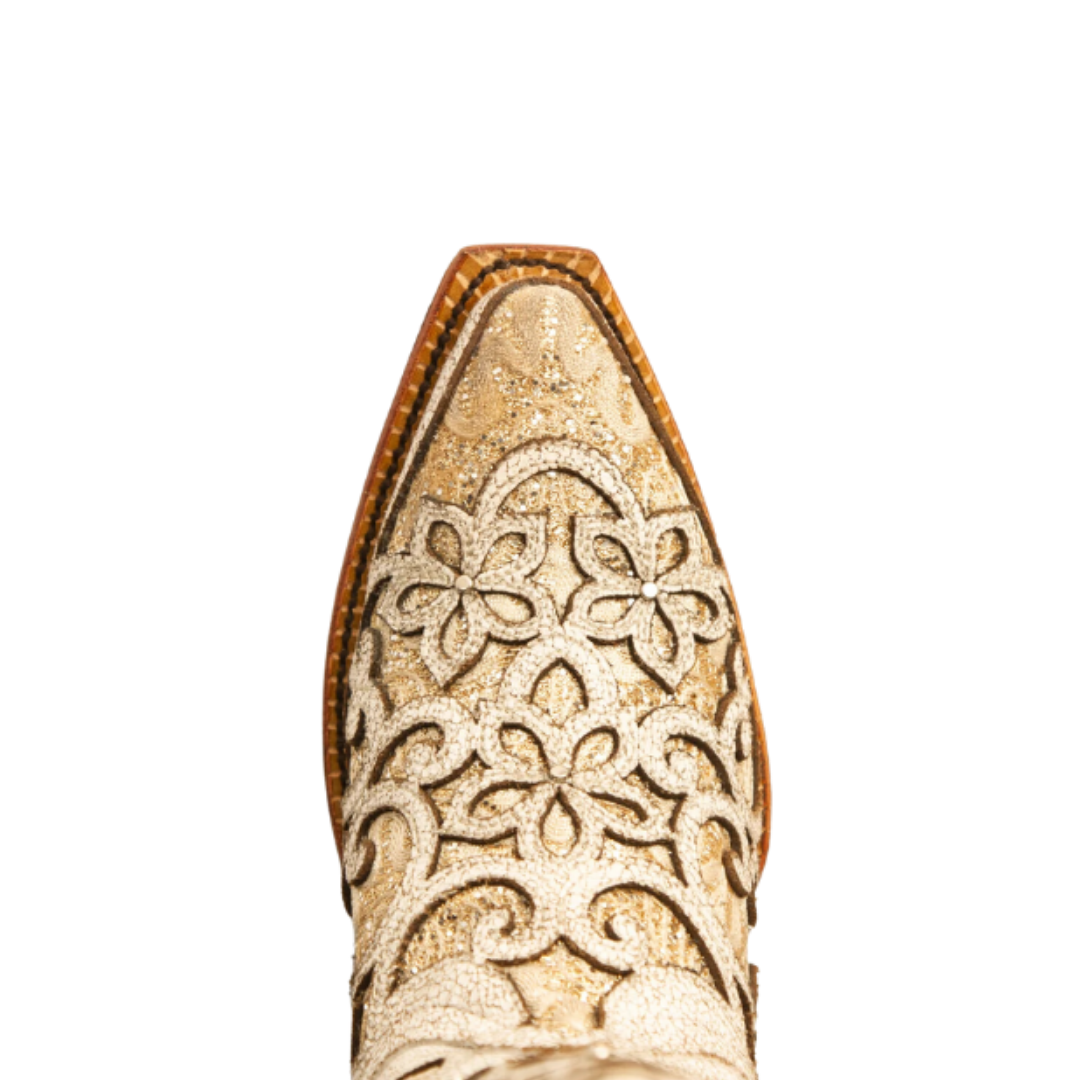 Ferrini Women's Bliss V-Toe White Boots