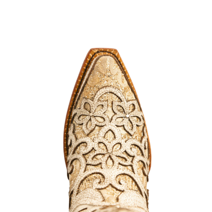 Ferrini Women's Bliss V-Toe White Boots