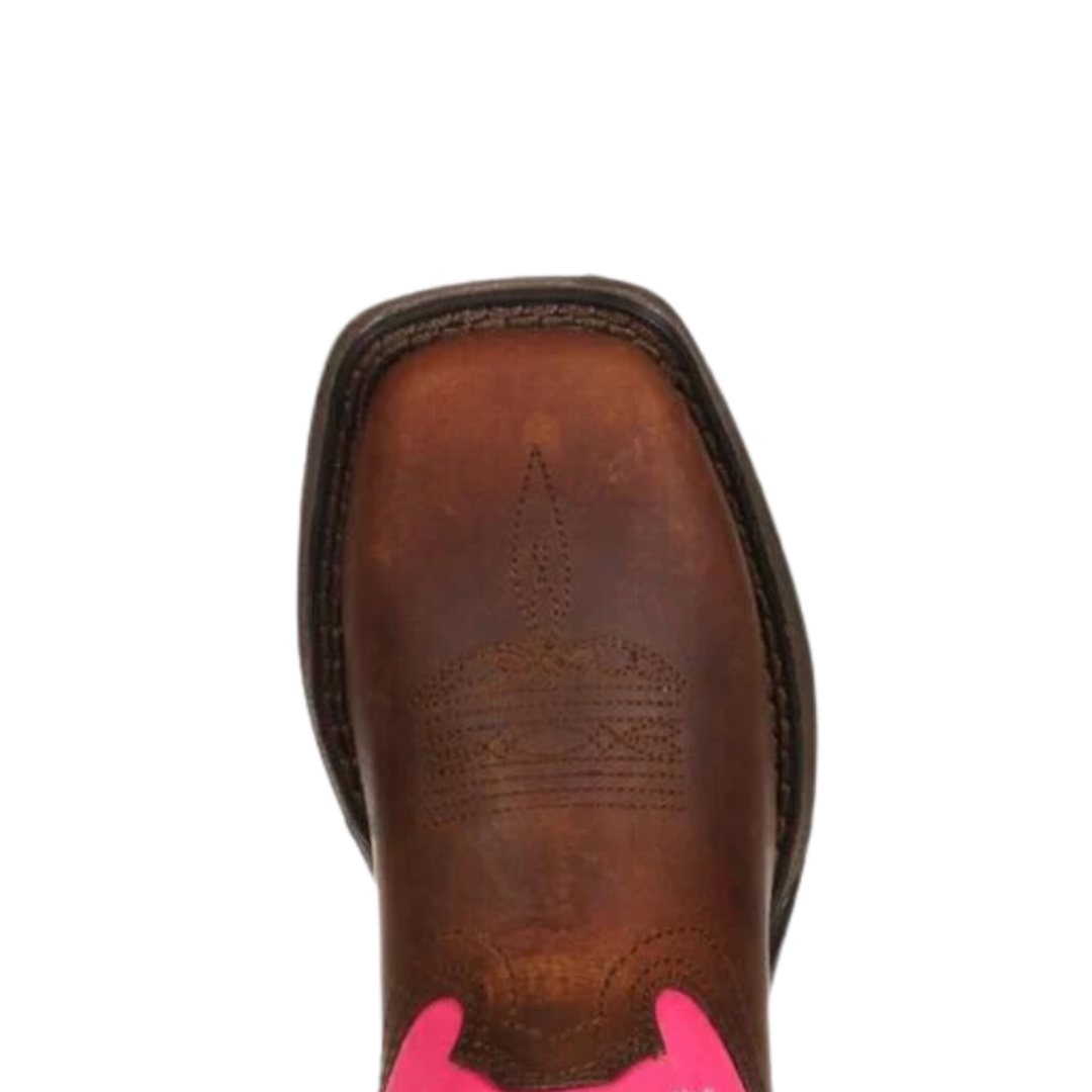 Durango Youth Girl's Lil' Let Love Fly Pink Boots