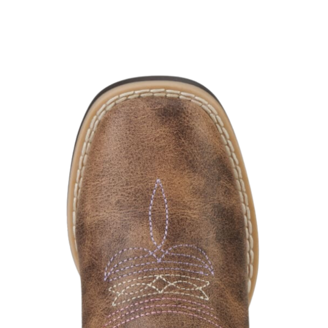 Twister Toddler Girl's Arrow Cowboys Brown Boots