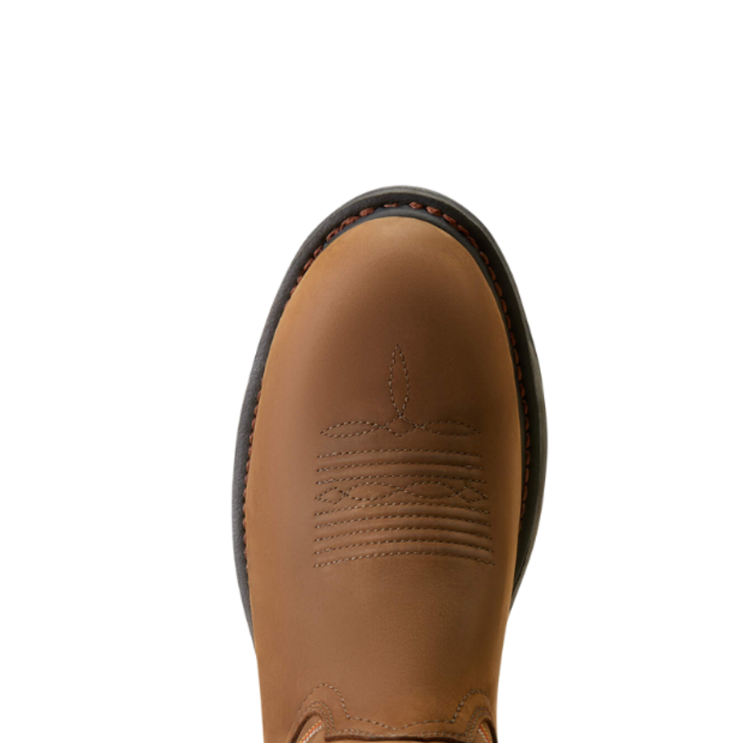 Ariat Men's Workhog Carbon Toe Work Brown Boots