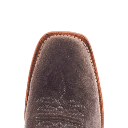 R.watson Men's Charcoal Rough Brown Boots