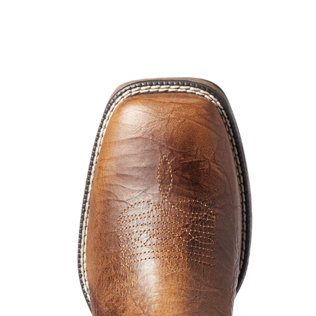Ariat Women's Western Cowgirl Crackled Brown Boots