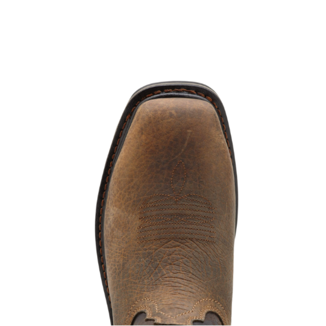 Ariat Men's Sierra Puncture Steel Toe Work Earth Brown Boots