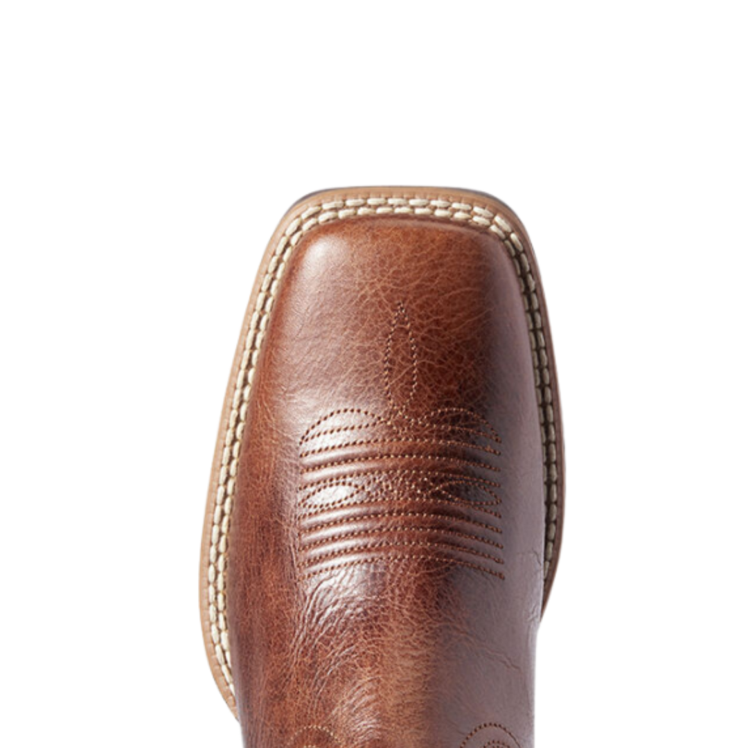 Ariat Women's Primera Teal Stretchfit Barrel Brown Boots