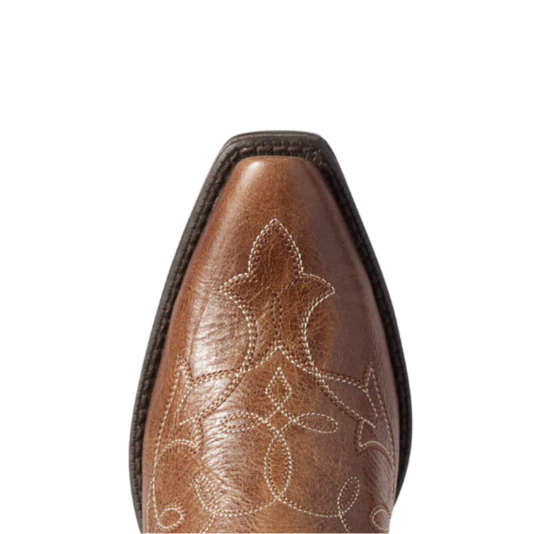 Ariat Women's Heritage D Toe StretchFit Dark Tan Boots