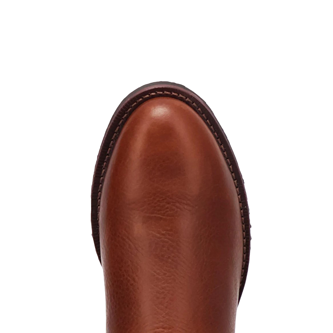 Dan Post Men's Laredo Vaughn Roper Round Tan Boots
