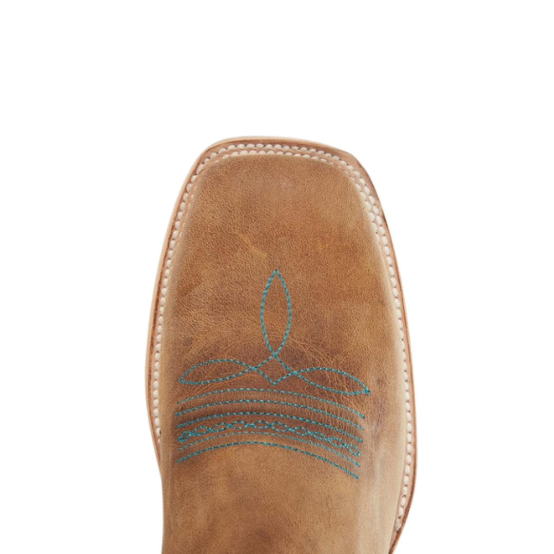 Corral Boots Women's Tan Blue Embroidered Boot