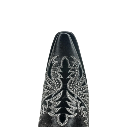 Corral Ladies Embroidered &amp; Studded Black Western Boots