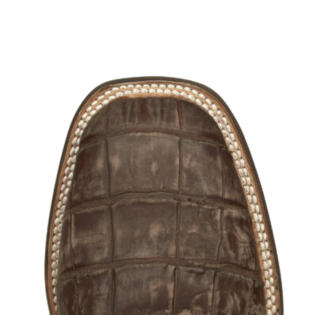 Lucchese Men's Malcom Giant Alligator Brandy Boots