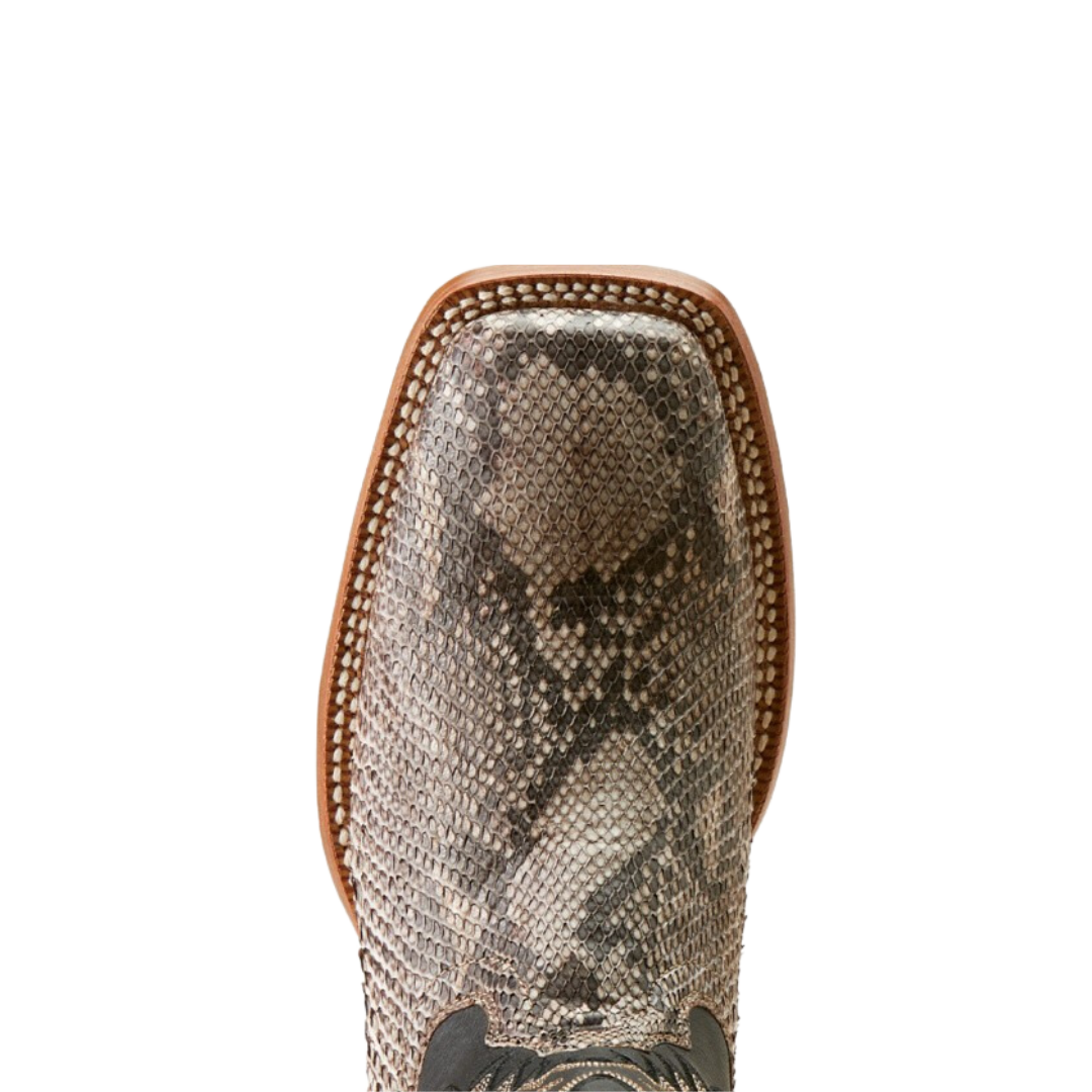 Ariat Men's Dry Gulch Cowboy Tan Python Boots - Quality Western Footwear