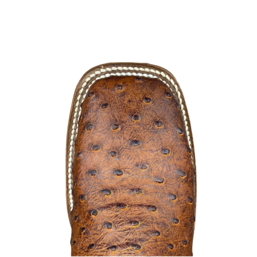 Corral Men's Brown Quill Ostrich Western Boots