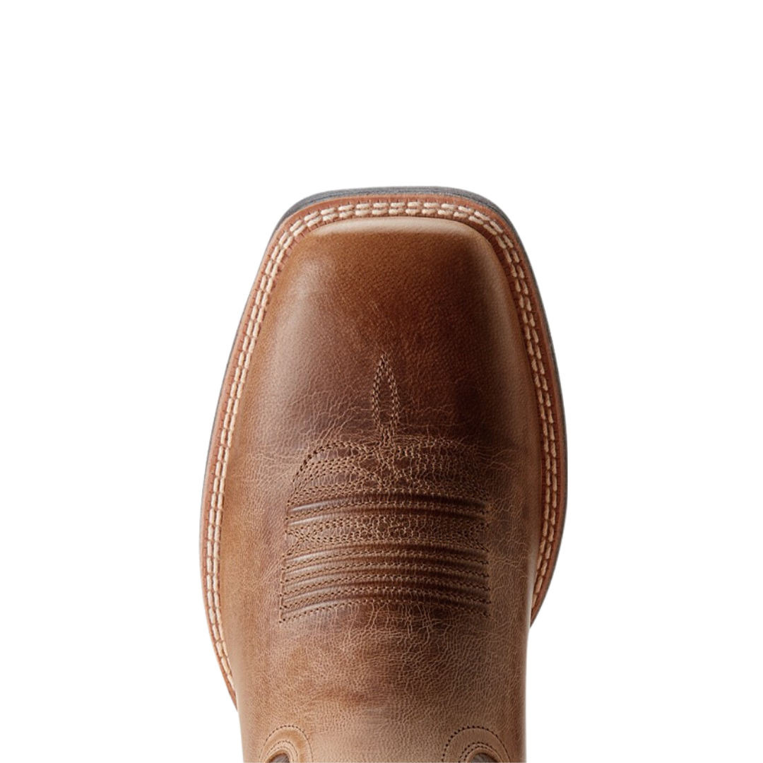 Ariat Men's Brush Creek Cowboy Mesa Than Thunder Brown Boots