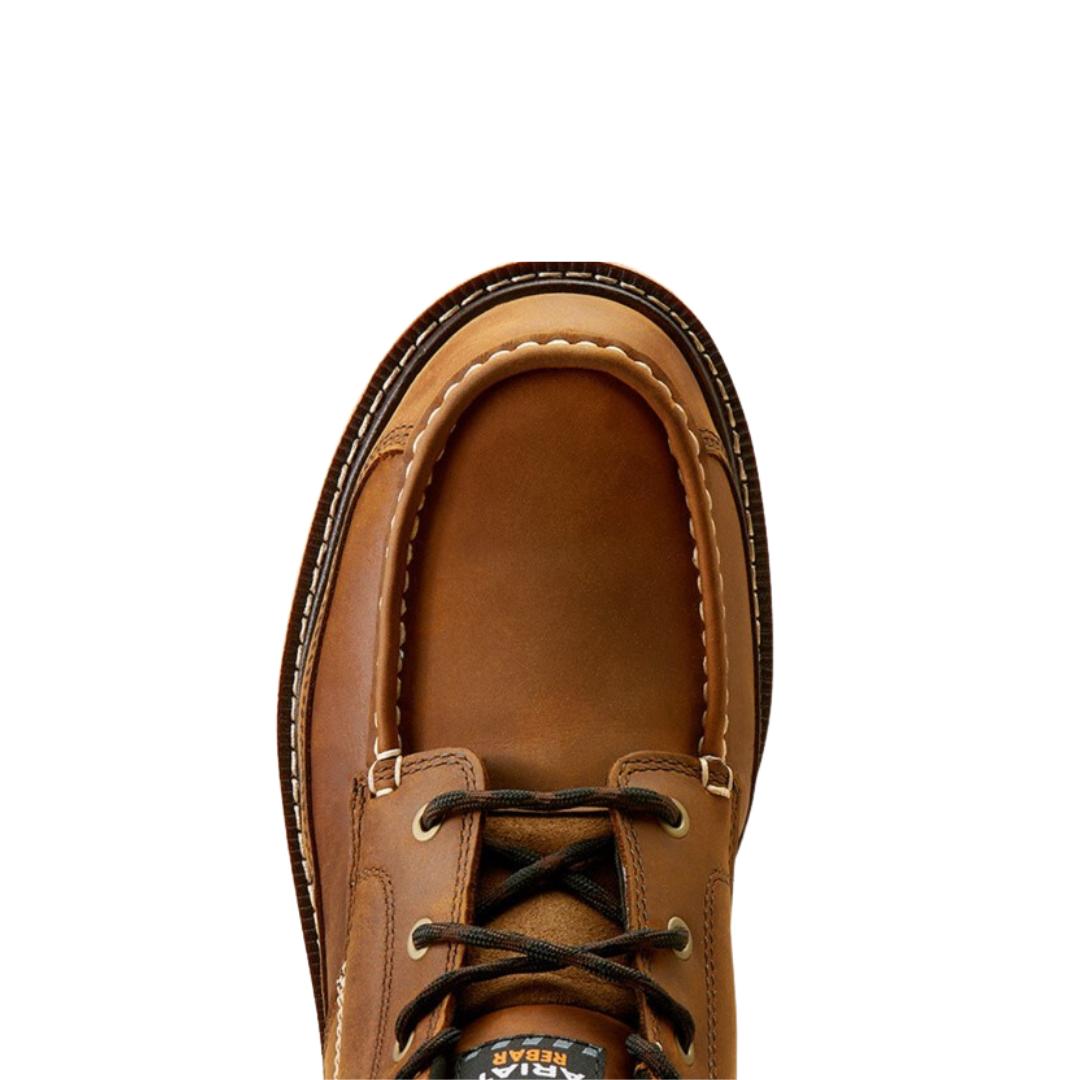 Ariat Men's Rebar Lift Chukka Composite Work Brown Boots