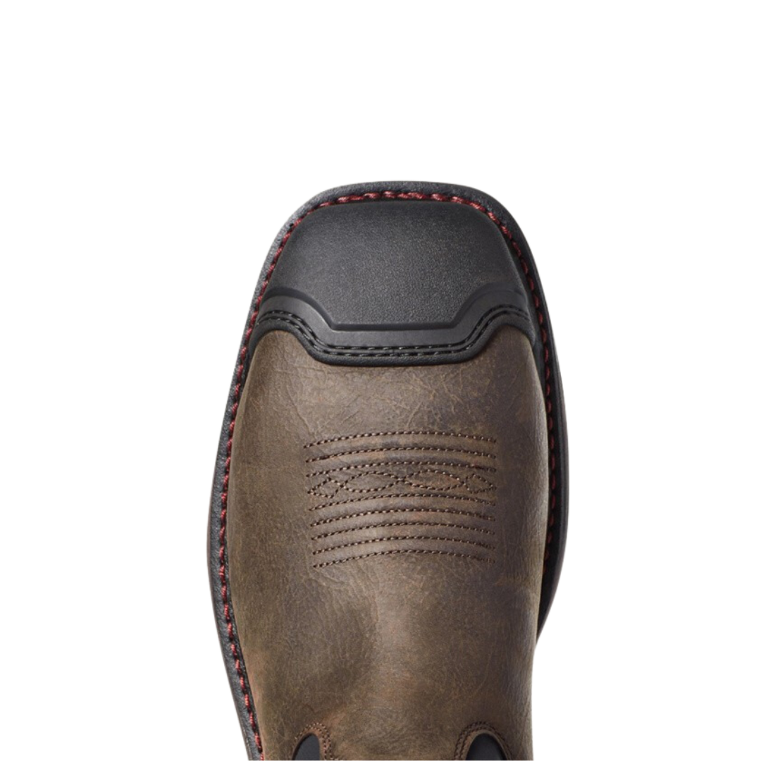 Ariat Men's Workhog Venttek Carbon Work Brown Boots